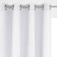 Штора Из 100 льна Barica 240 x 135 см белый LA REDOUTE INTERIEURS  фото, kupilegko.ru